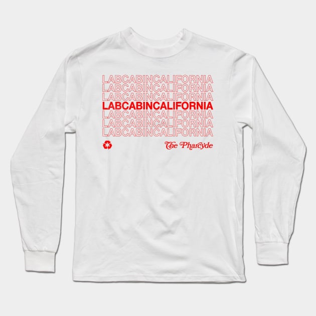 The Pharcyde / Labcabincalifornia / 90s Hip Hop Design Long Sleeve T-Shirt by DankFutura